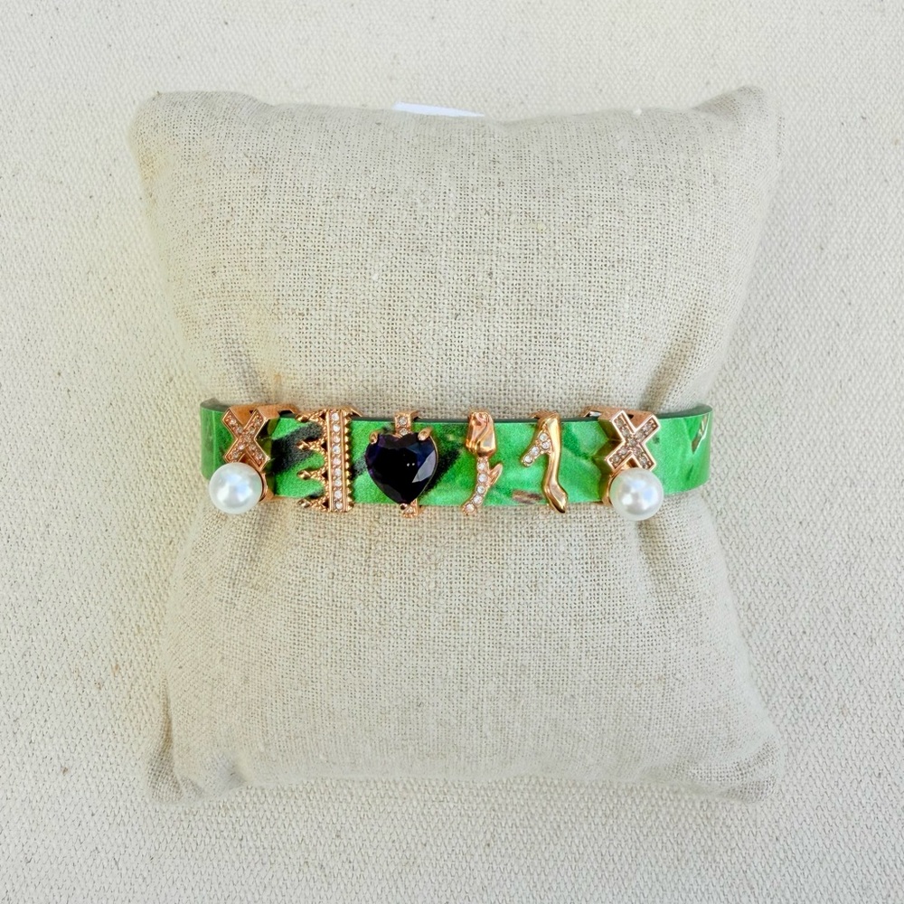*Rose Gold Charm Set Bracelet* KEEP COLLECTIVE Retired (6 Charms and Band